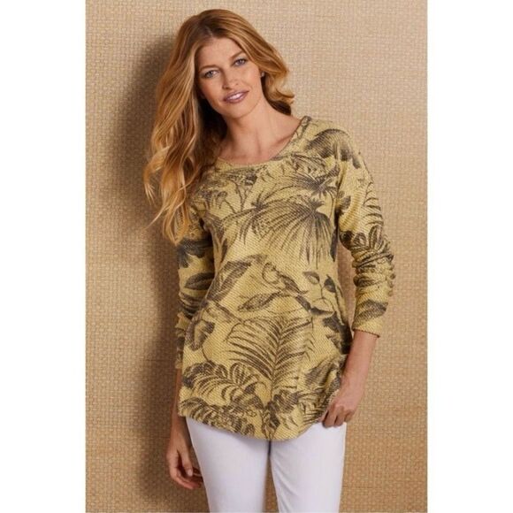 Soft Surroundings Mariwai popover sweater XL - Picture 1 of 7